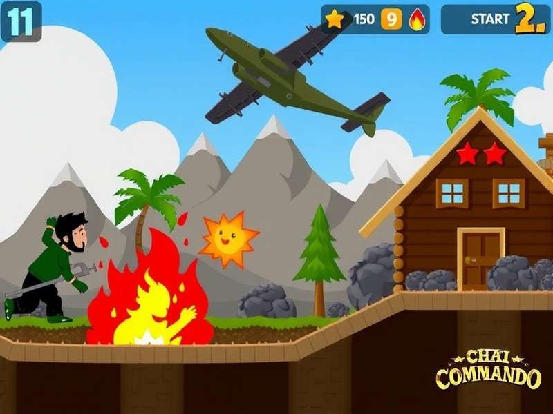 Chai Commando Game Screenshot